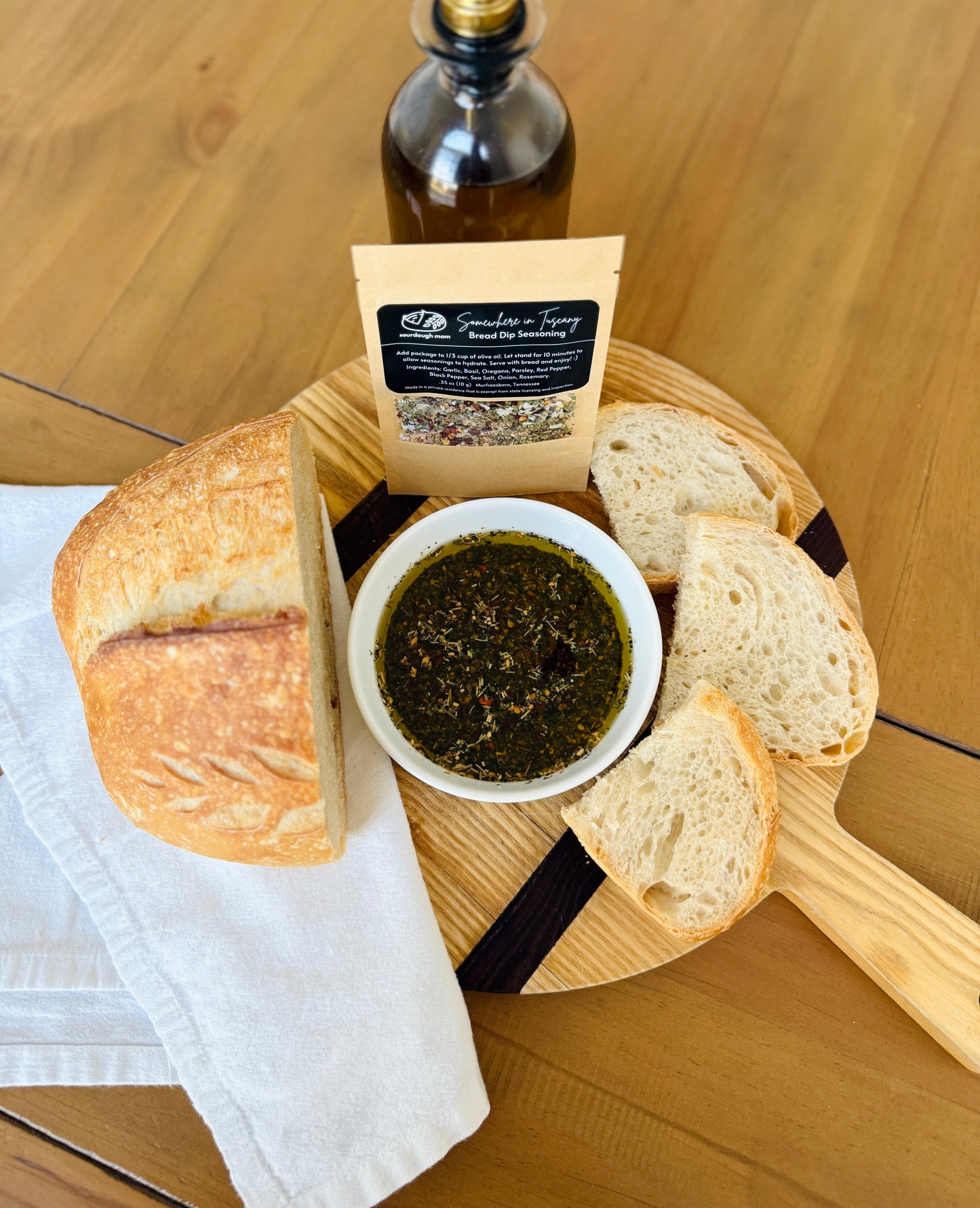 “Somewhere in Tuscany” Bread Dipping Seasoning