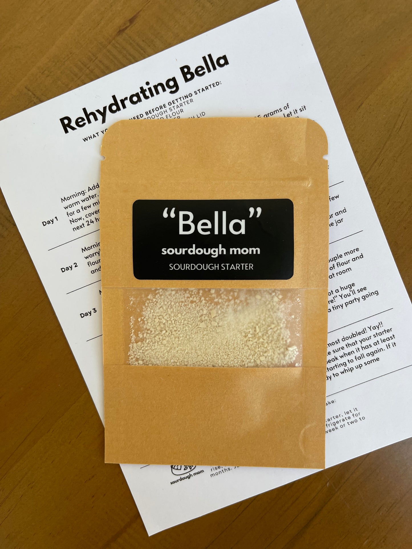 “Bella” Dehydrated Sourdough Starter